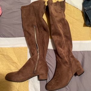 Girls over the knee boots